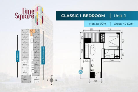 Time Square 8 Condominium - Near Russian Market, Phnom Penh