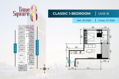 Time Square 8 Condominium - Near Russian Market, Phnom Penh