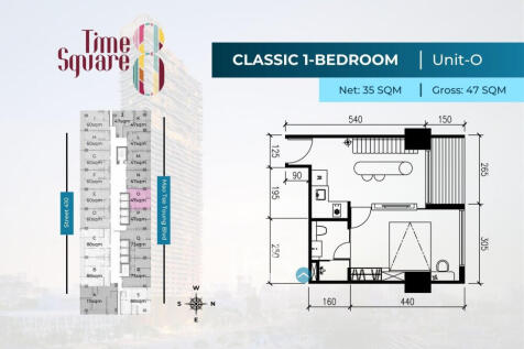 Time Square 8 Condominium - Near Russian Market, Phnom Penh