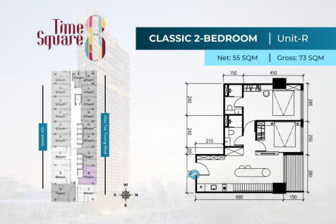 Time Square 8 Condominium - Near Russian Market, Phnom Penh