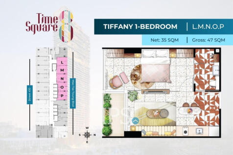 Time Square 8 Condominium - Near Russian Market, Phnom Penh