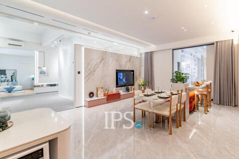 2 Bedroom Condo For Sale - Picasso Sky Gemme Type B5 Luxury Condominium - BKK1, Phnom Penh