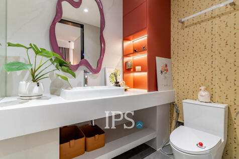 2 Bedroom Condo For Sale - Picasso Sky Gemme Type B5 Luxury Condominium - BKK1, Phnom Penh