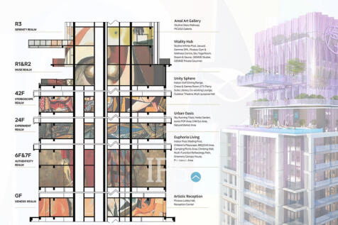 2 Bedroom Condo For Sale - Picasso Sky Gemme Type B5 Luxury Condominium - BKK1, Phnom Penh