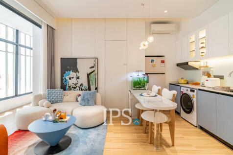 1 Bedroom Condo For Sale - Picasso Sky Gemme Type A1 Luxury Condominium - BKK1, Phnom Penh