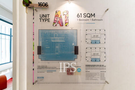 1 Bedroom Condo For Sale - Picasso Sky Gemme Type A1 Luxury Condominium - BKK1, Phnom Penh