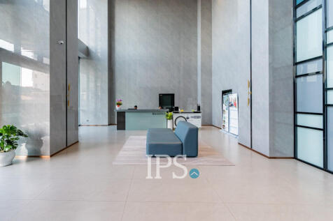 Studio For Sale - The Pinnacle Residence Type A4 Condominium, Tonle Bassac, Phnom Penh