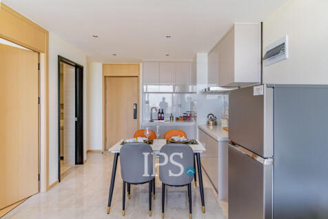 1 Bedroom Condo For Sale - The Pinnacle Residence Type B1 Condominium, Tonle Bassac, Phnom Penh