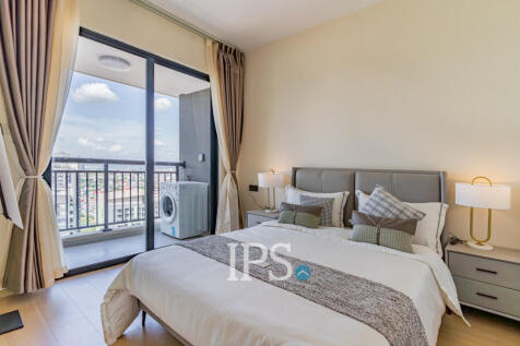 1 Bedroom Condo For Sale - The Pinnacle Residence Type B1 Condominium, Tonle Bassac, Phnom Penh