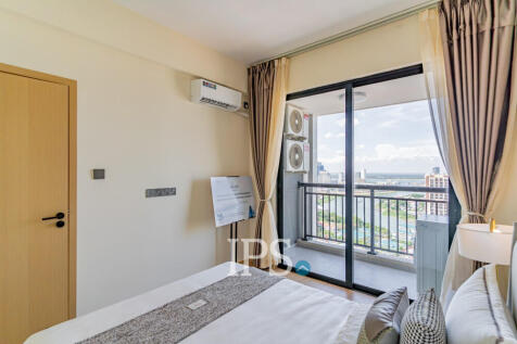1 Bedroom Condo For Sale - The Pinnacle Residence Type B1 Condominium, Tonle Bassac, Phnom Penh