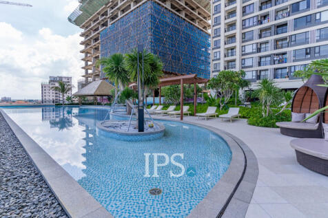 1 Bedroom Condo For Sale - The Pinnacle Residence Type B1 Condominium, Tonle Bassac, Phnom Penh
