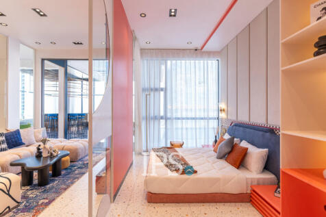 1 Bedroom Duplex Condo For Sale - Type LMNOP Time Square 8 Condominium - Near Russian Market, Phnom Penh