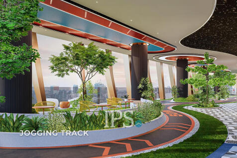 1 Bedroom Duplex Condo For Sale - Time Square 7 - Toul Kork, Phnom Penh