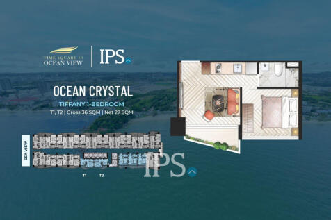 4 Bedroom Condo For Sale  Ocean Diamond Tower - Time Square 10, Otres Beach, Sihanoukville