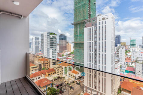 27th Floor 1 Bedroom Condo Type B5 Resale - Time Square 306, BKK1, Phnom Penh