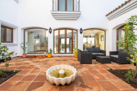 Interior courtyard