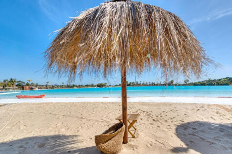 Lagoon swimming pool