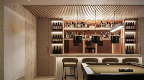 Entertaining area