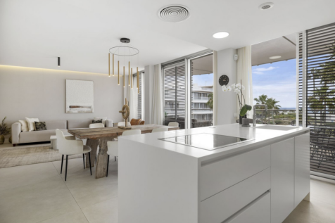 Kitchen and lounge