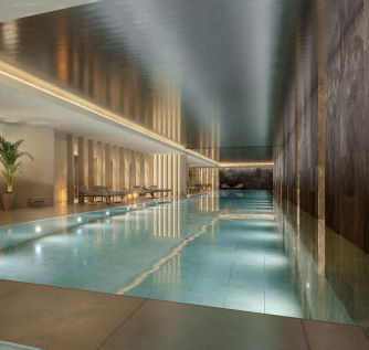 Heated pool