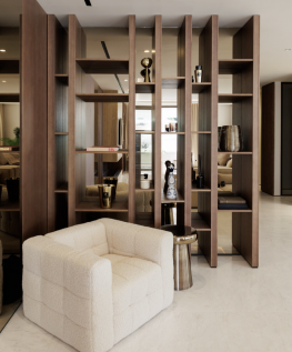 Dressing area