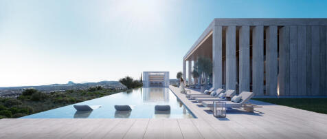 Infinity swimming pool