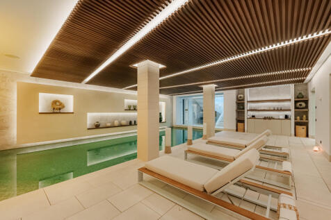 Indoor heated swimming pool