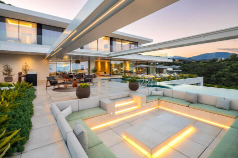 Sunken chillout area