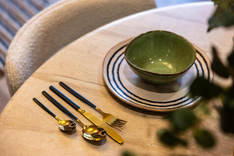 dining room detail