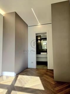 Modern interior space with minimalist design, feat