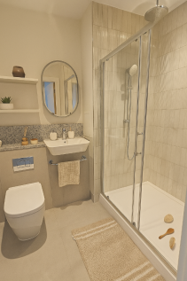 Studio bathroom 3