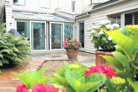 Rear of property