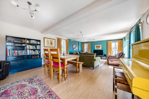 Large Living Room and Dining Area