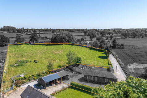 Aerial shot showing 2 acres of land