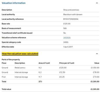 Rates Info