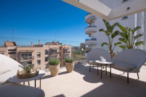 Terrasse auf der Wohnebene