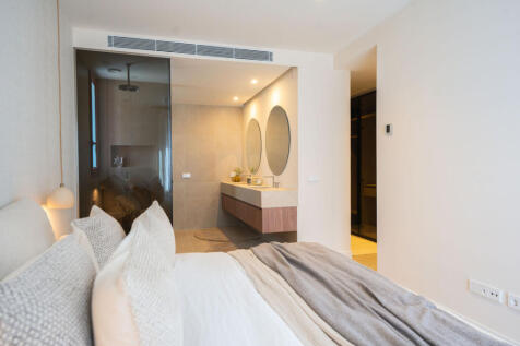 Schlafzimmer mit Bad en Suite