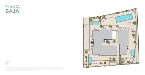 Grundriss Erdgeschoss mit Gemeinschaftsbereichen