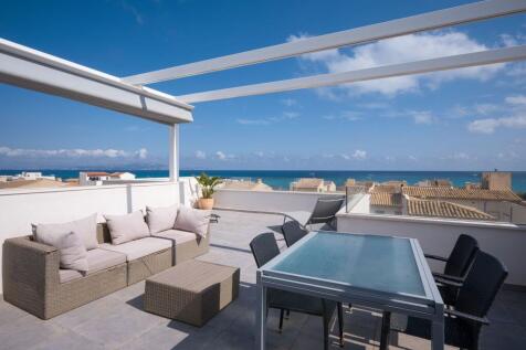 Dachterrasse mit Meerblick