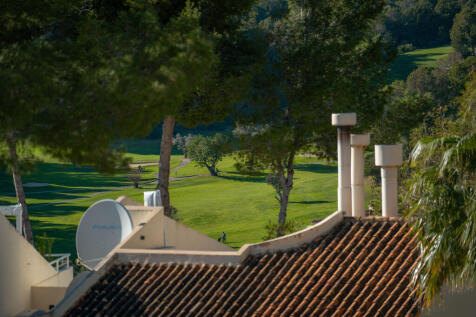 Blick auf den Golfplatz