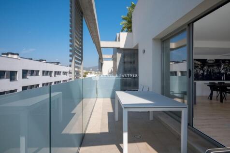 Balkon auf der Wohnebene