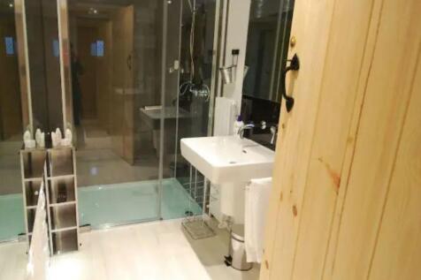 Designer bathroom with chromatherapy shower.JPG
