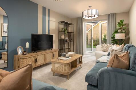 Internal image of the lounge in the Alderney 4 bedroom home