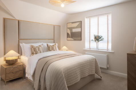internal shot of third bedroom in bracebridge show home