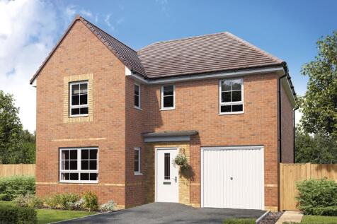 CGI exterior view of our 4 bed Halton home