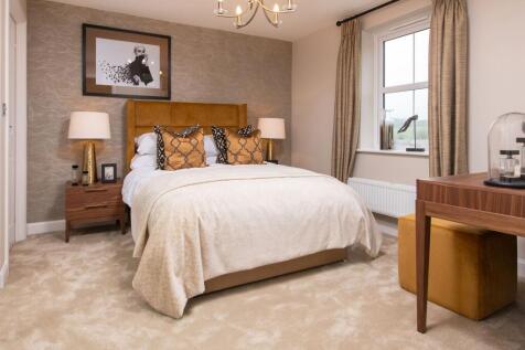 Internal image of the double bedroom in the Halton