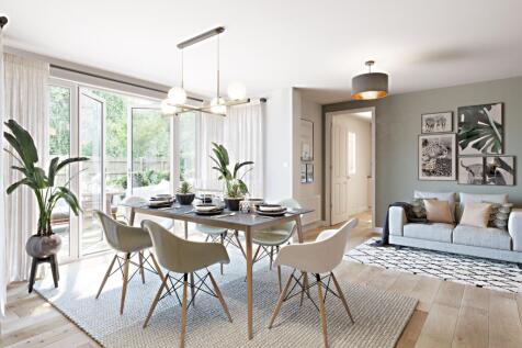 Dining room in the Exeter, a 4 bedroom detached home