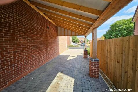 Covered driveway parking