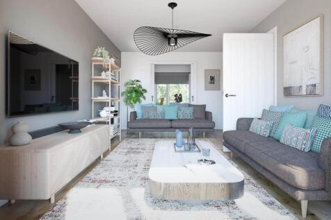 A bright and airy lounge is the spot to unwind with the whole family