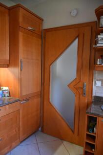Kitchen hall door